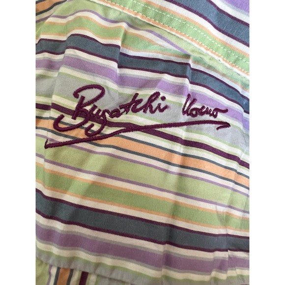 Bugatchi‎ Uomo striped Button down size M men’s - Picture 4 of 7
